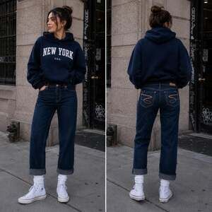 Seven7 Premium Denim Dark Wash Y2K Jeans Size 28